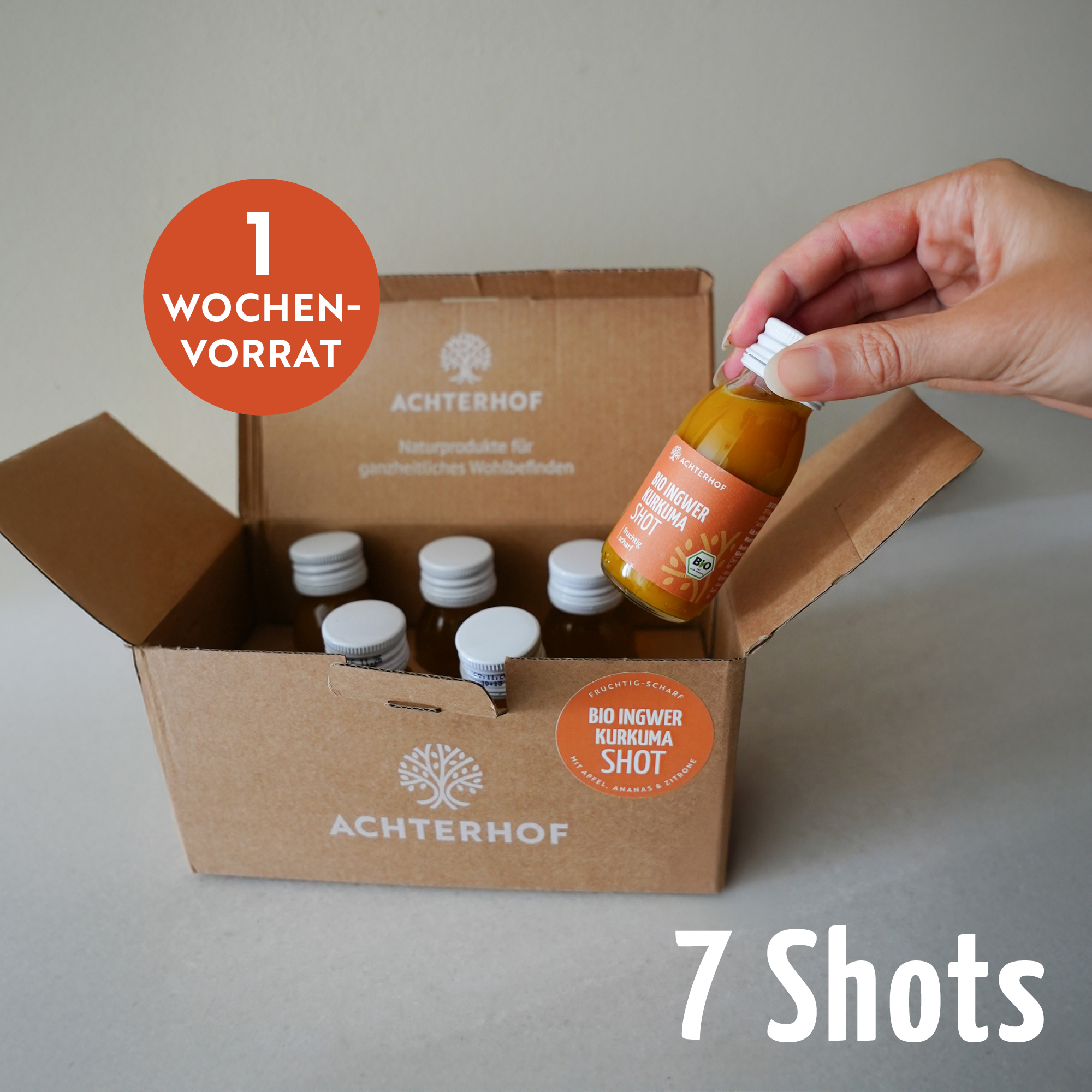 Bio Ingwer Kurkuma Shot (7 x 60ml)