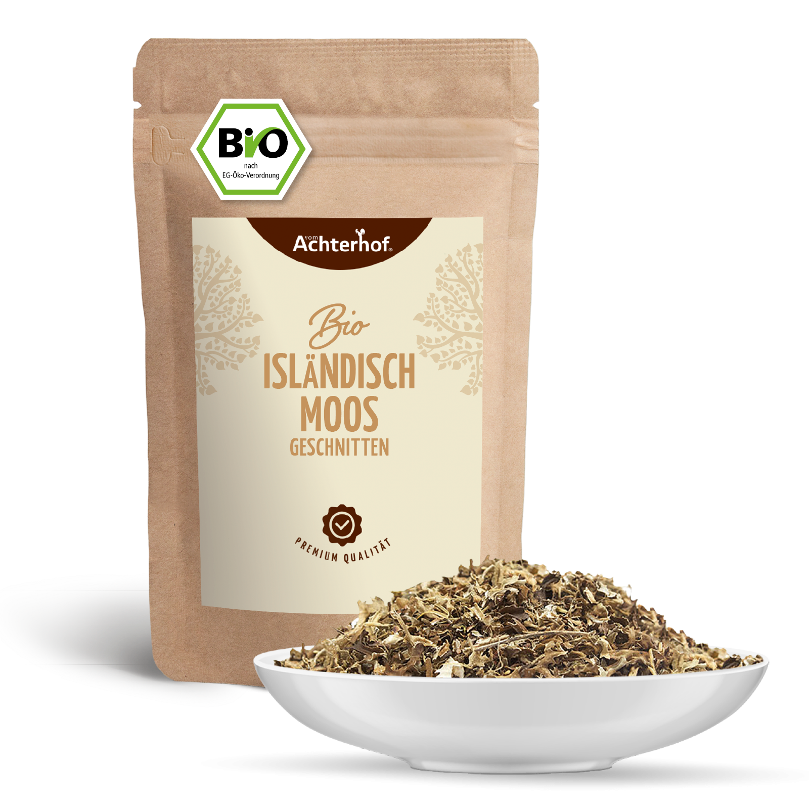 Isländisch Moos geschnitten Bio (250g)