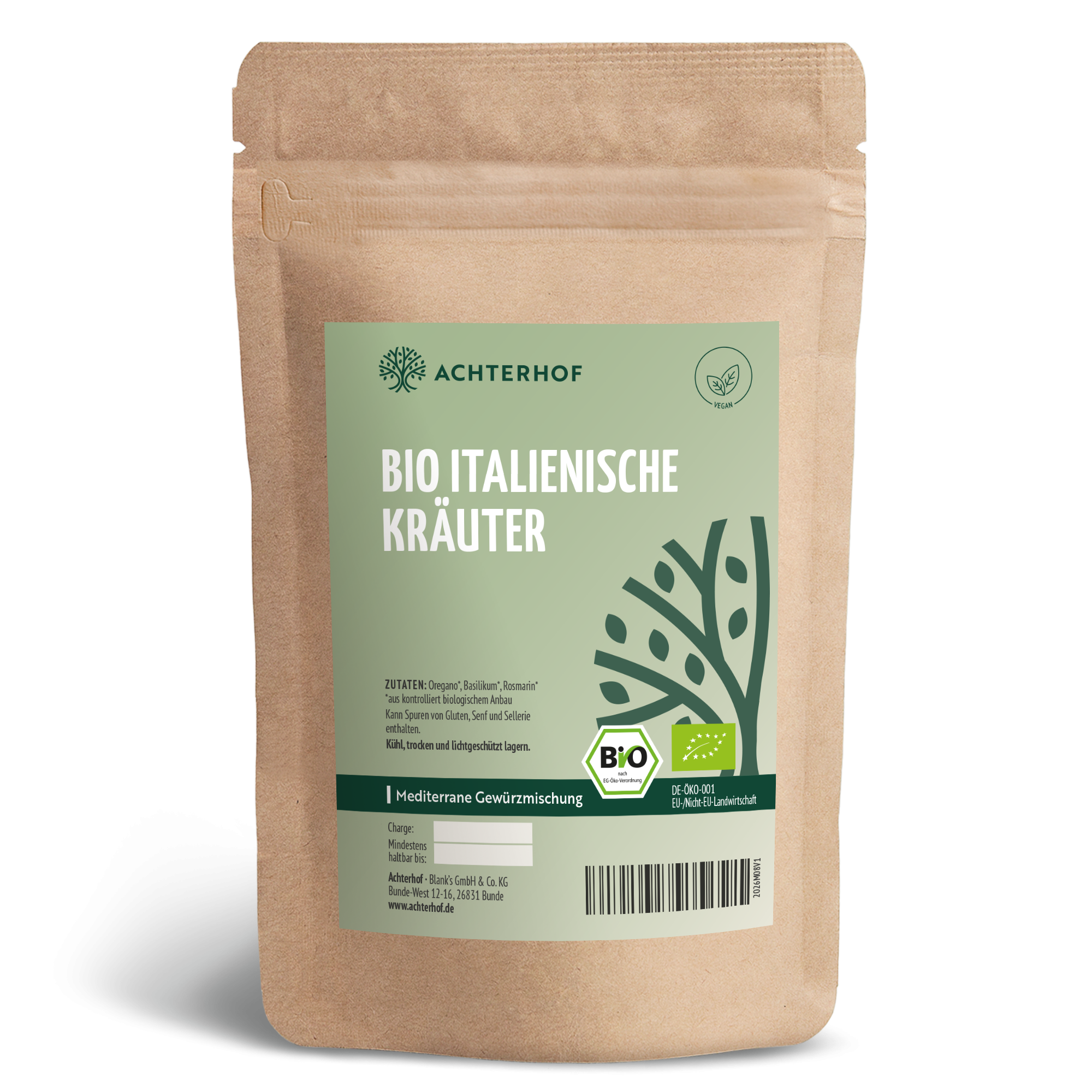 Italienische Kräuter Gewürzmischung Bio (100g)