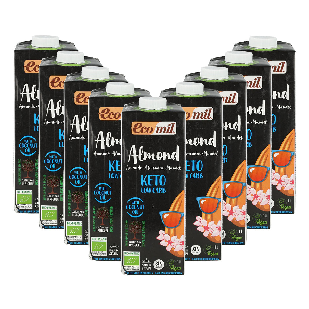 9x Keto Mandeldrink (9x1000ml)