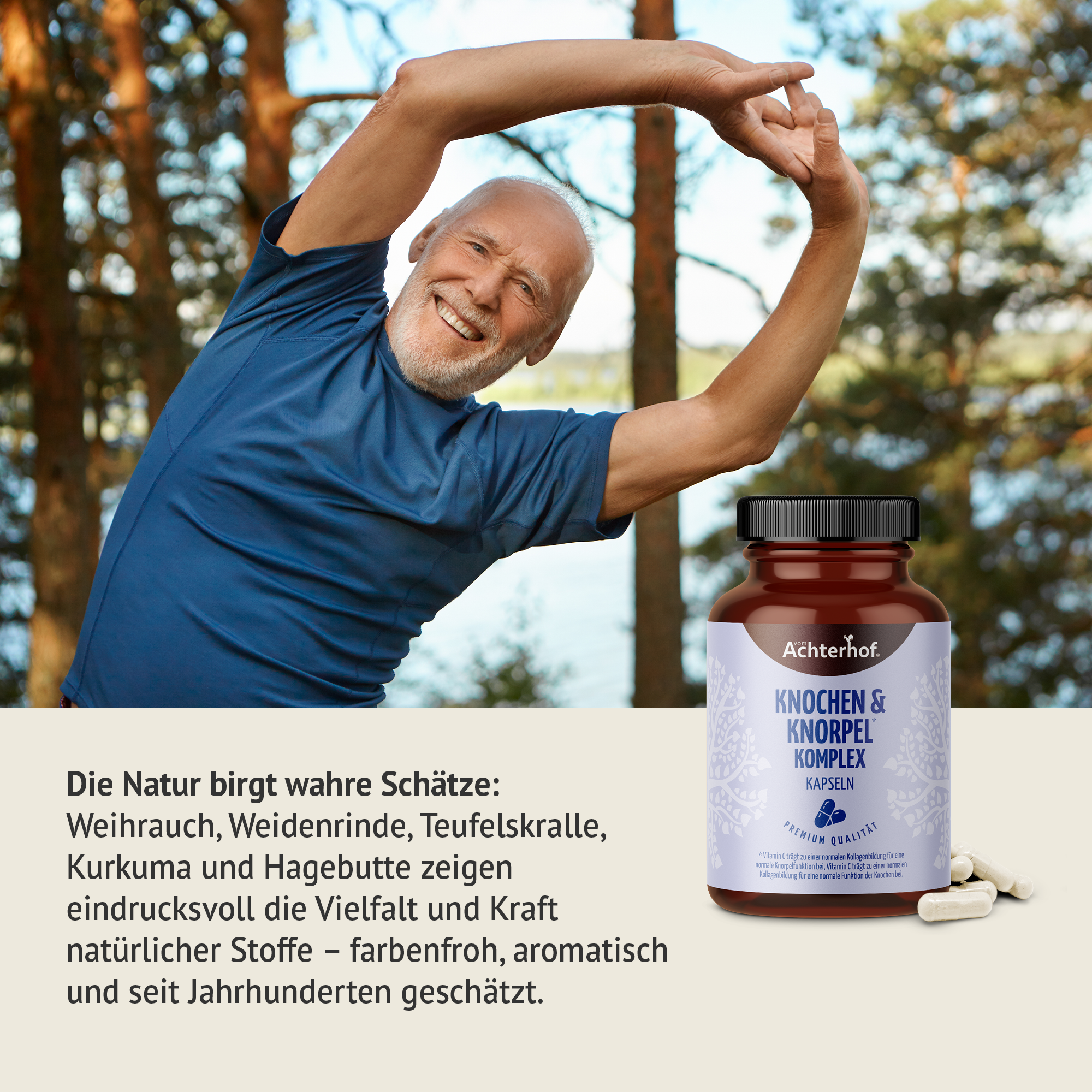 Knochen & Knorpel Komplex (120 Kapseln)