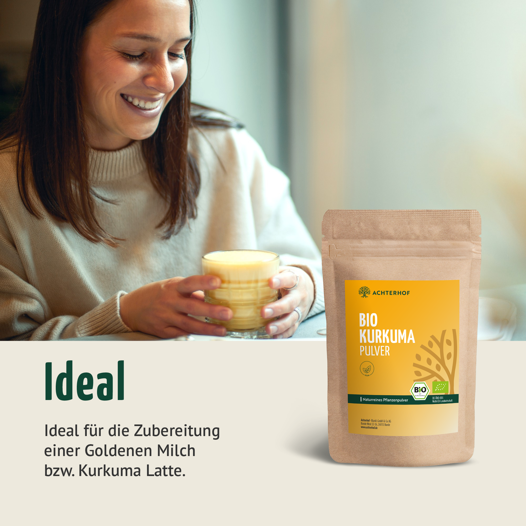 Bio Kurkuma Pulver (1000g)