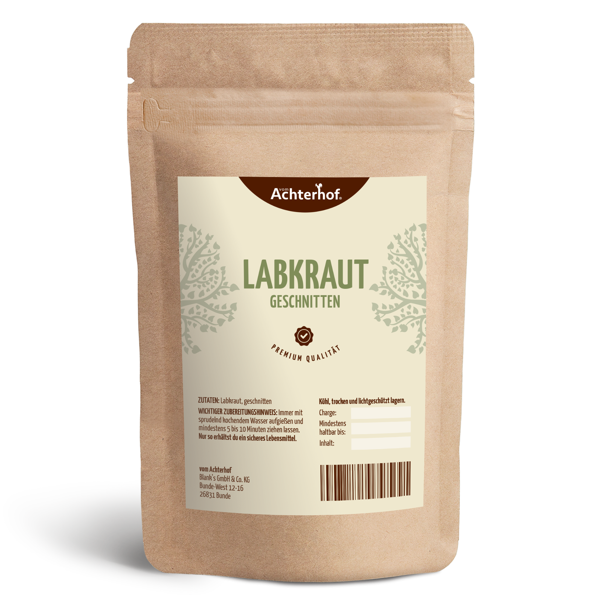 Labkraut geschnitten (1000g)