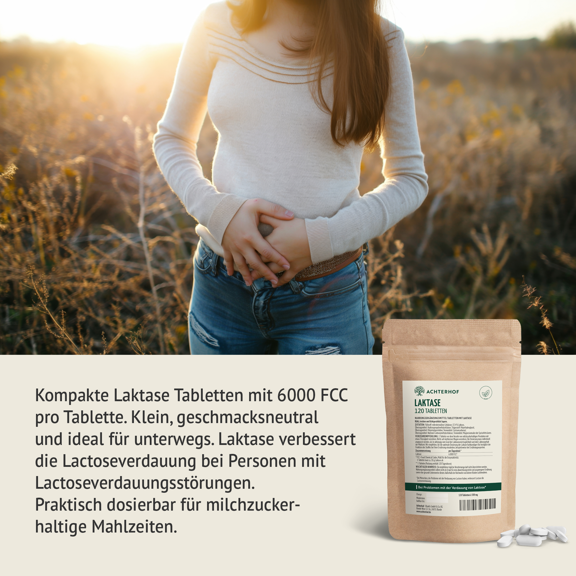 Laktase Tabletten (120 Tabletten)