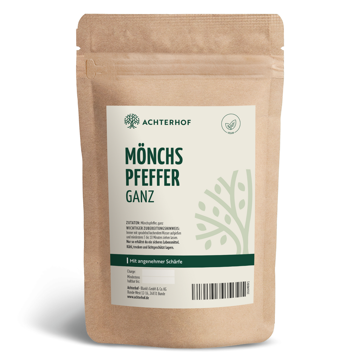 Mönchspfeffer ganz (1000g)