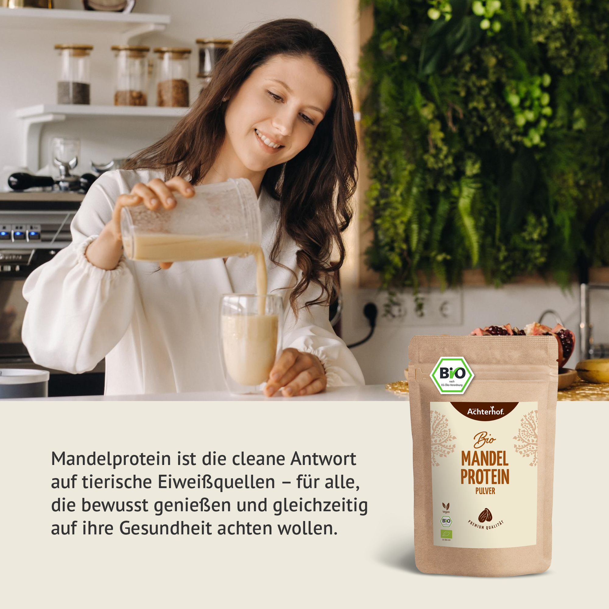 Bio Mandelprotein Pulver (250g)