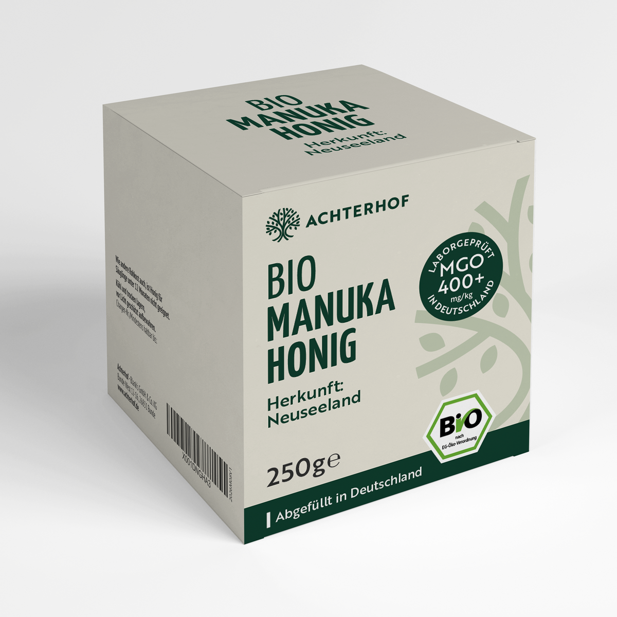 Manuka Honig Bio MGO 400+ (250g)