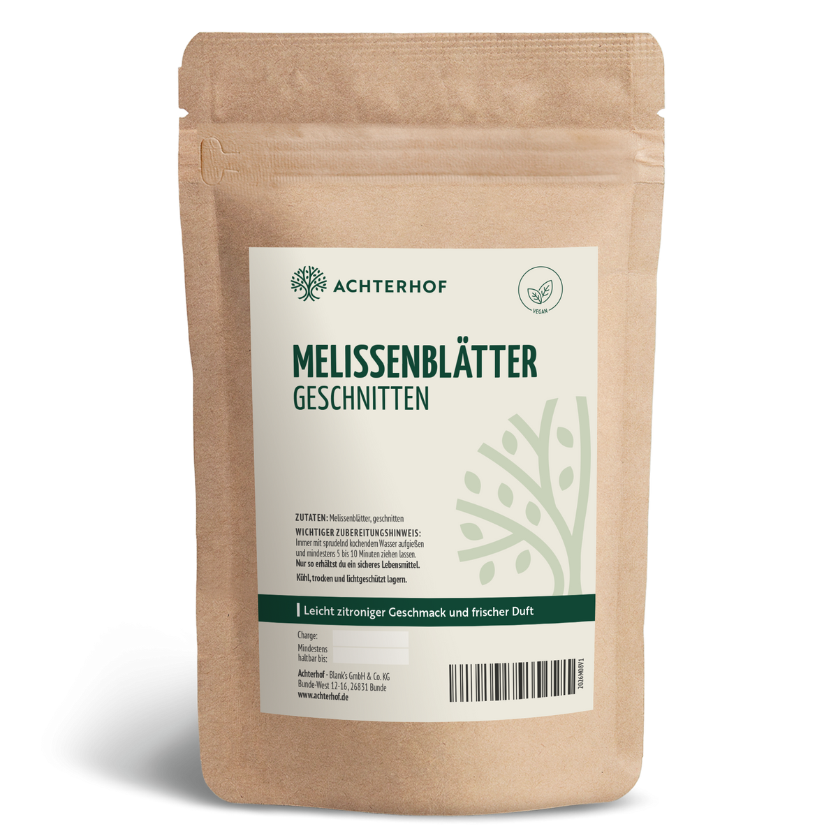 Melissenblätter geschnitten (1000g)