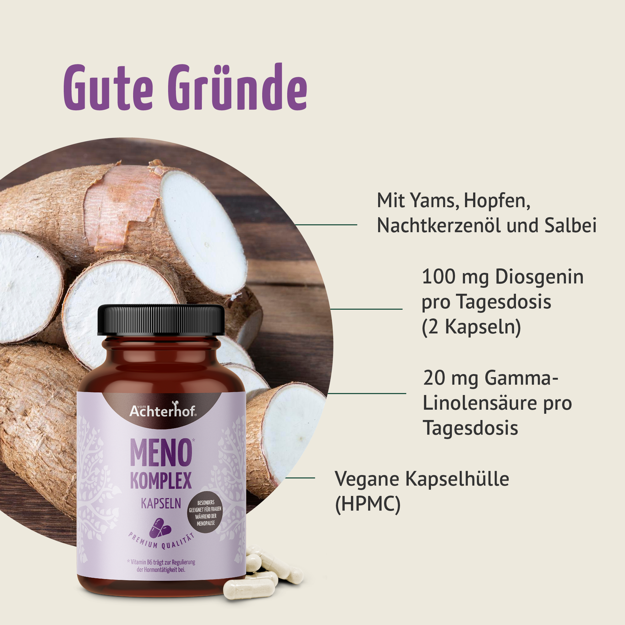 Meno Komplex Kapseln (120 Kapseln)