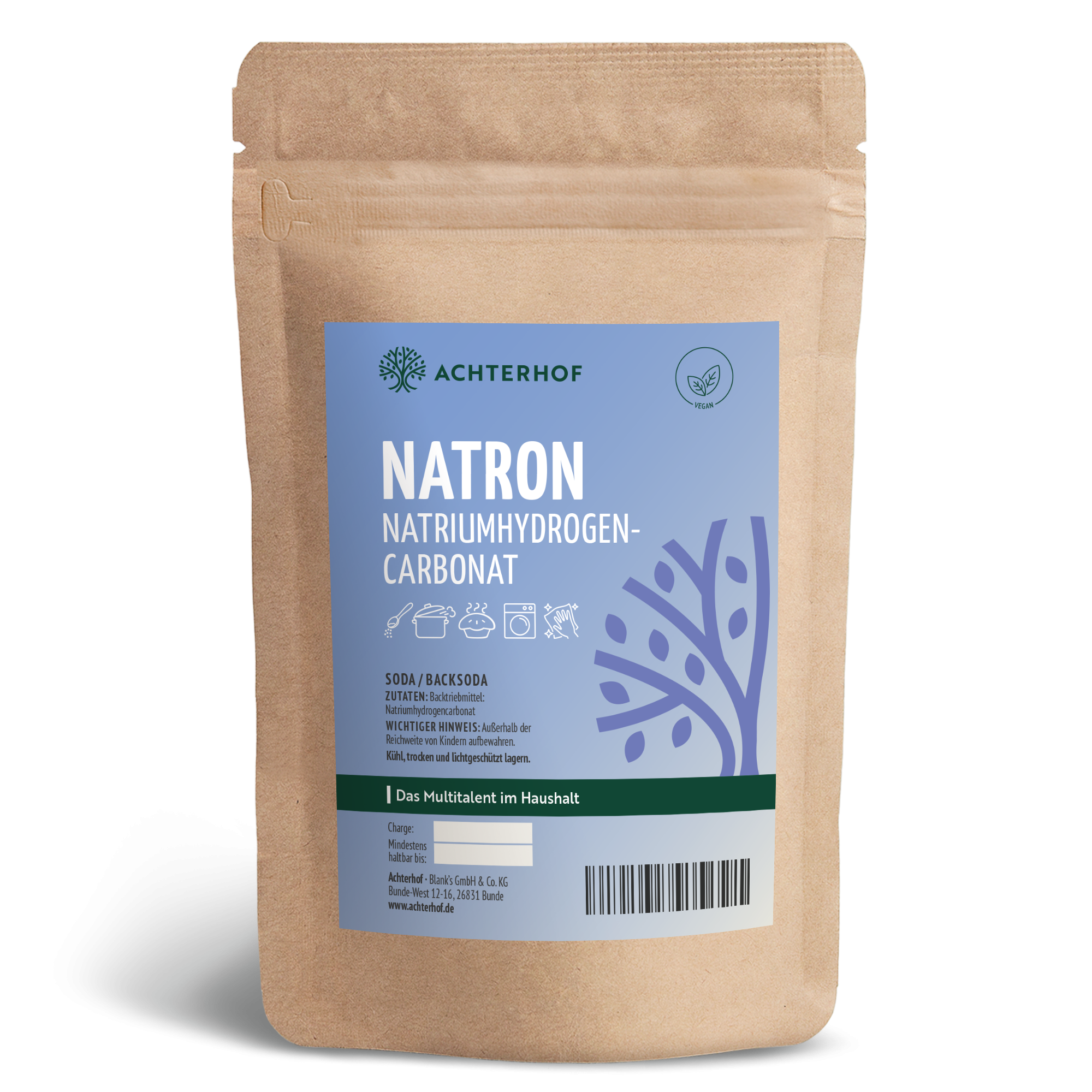 Natron Natriumhydrogencarbonat (1000g)