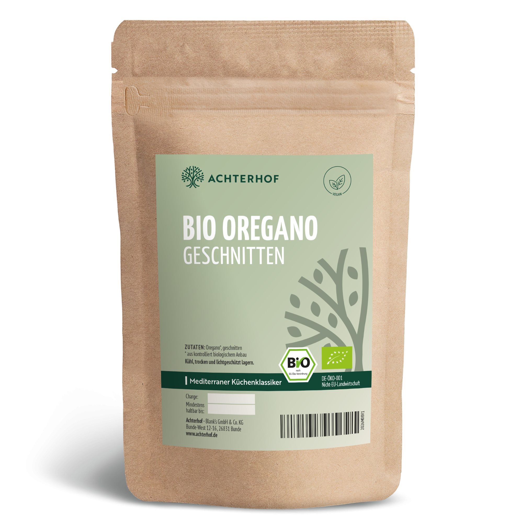 Oregano geschnitten Bio (500g)