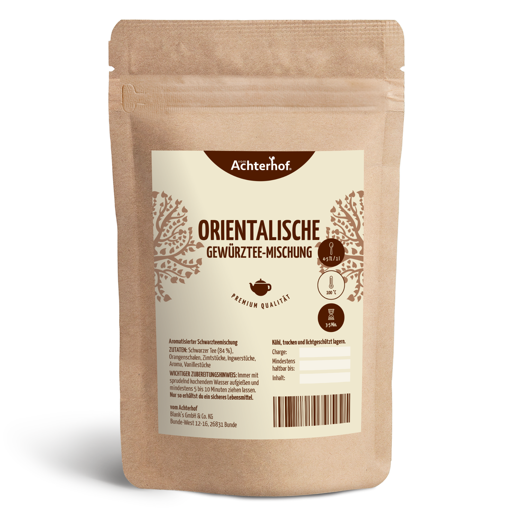 Gewürztee Orientalische Mischung (100g)