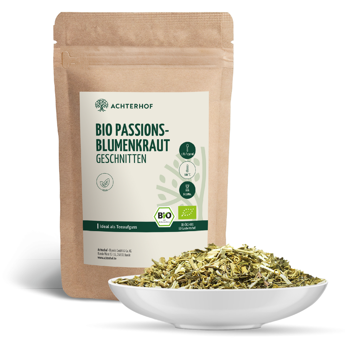 Passionsblumenkraut geschnitten Bio (100g)