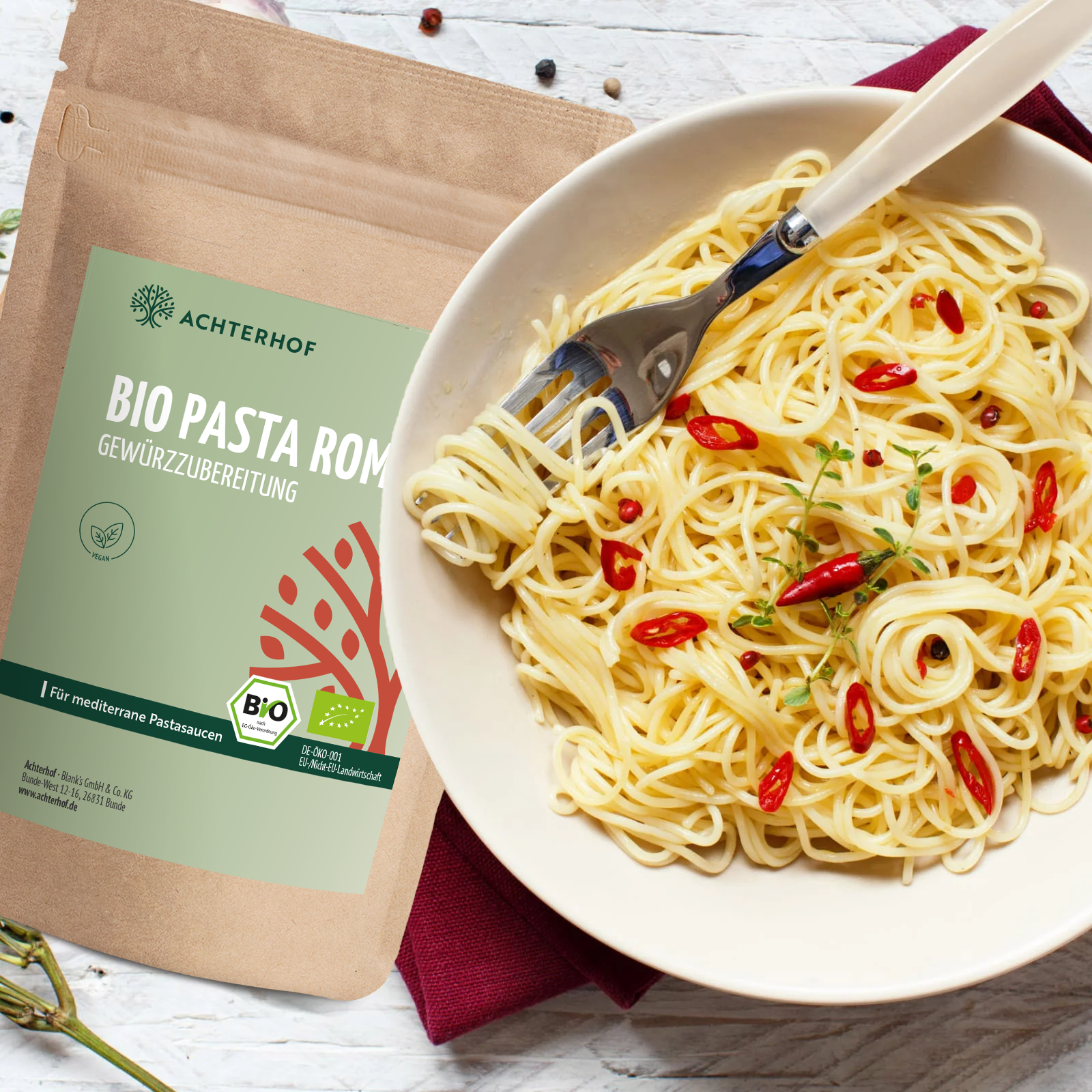 Pasta Roma Gewürzzubereitung Bio (100g)