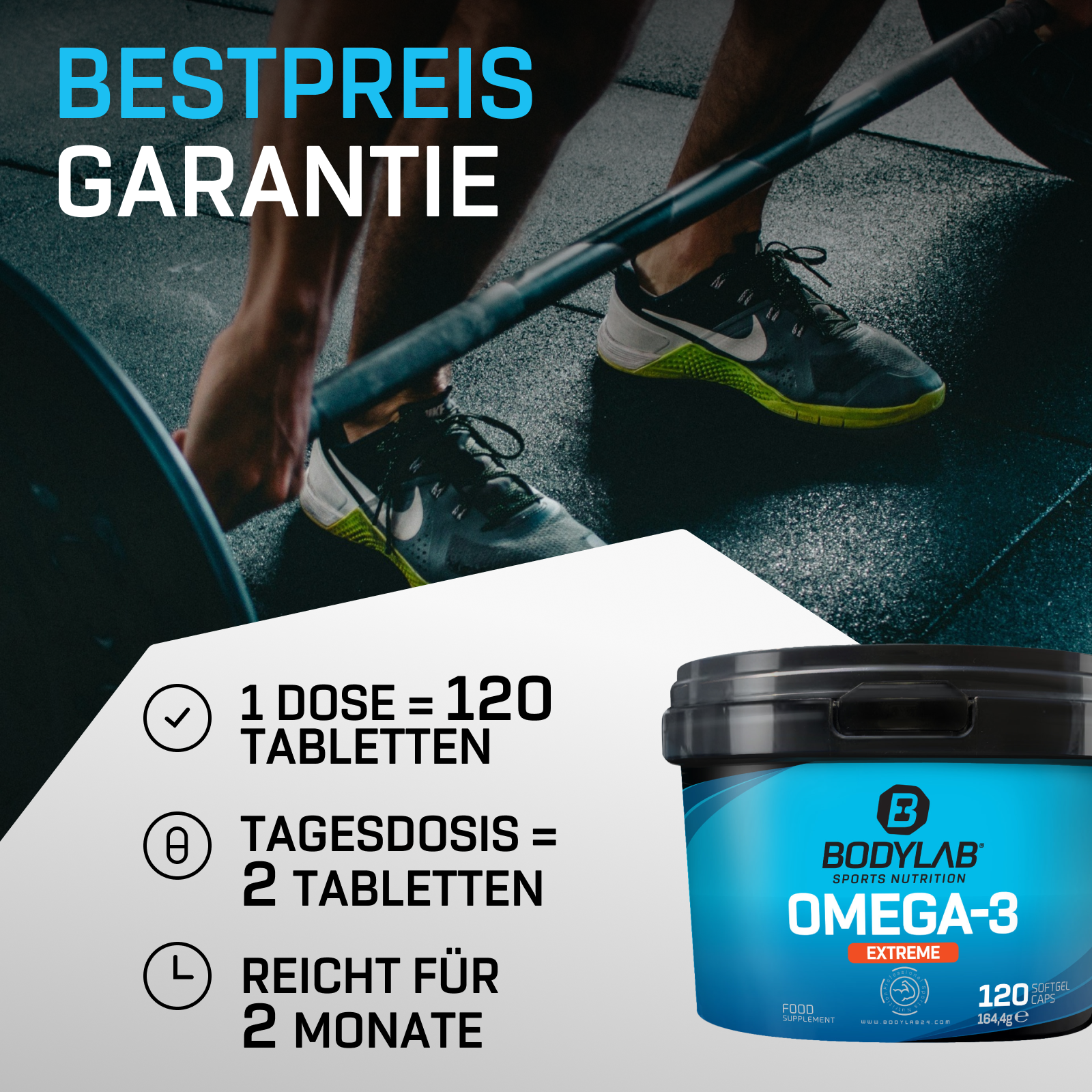 Omega-3 Extreme (2x120 Kapseln)