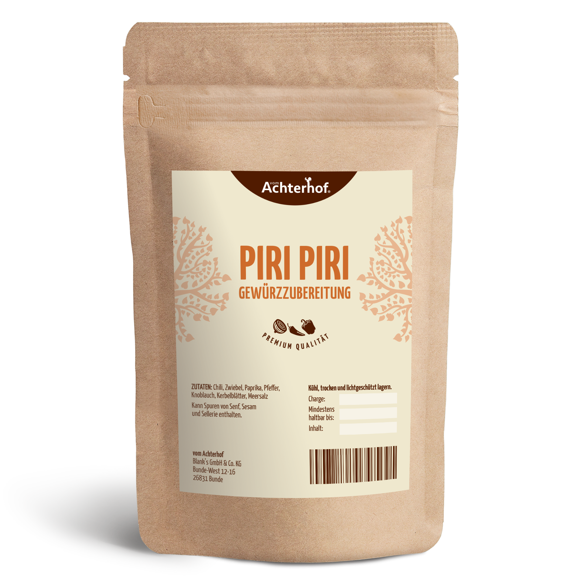 Piri Piri Gewürzzubereitung (100g)