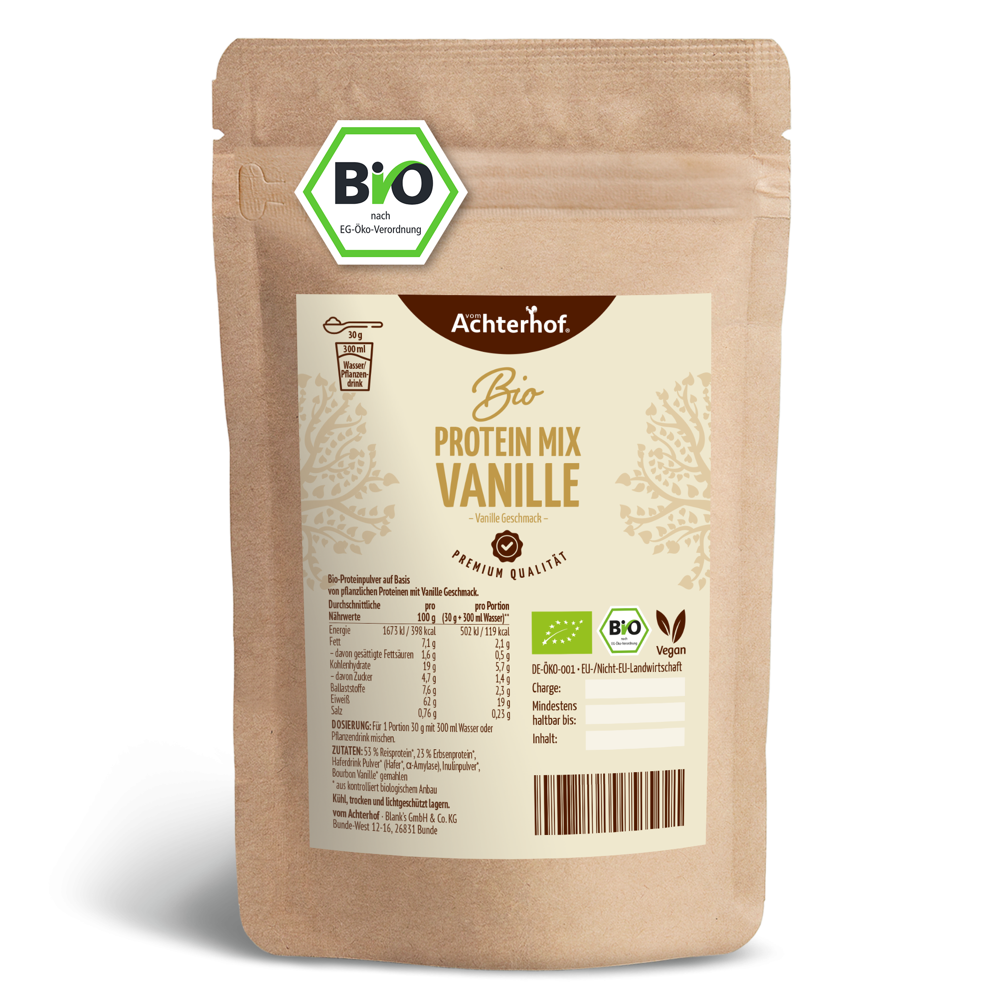 Bio Protein Mix Vanille (250g)