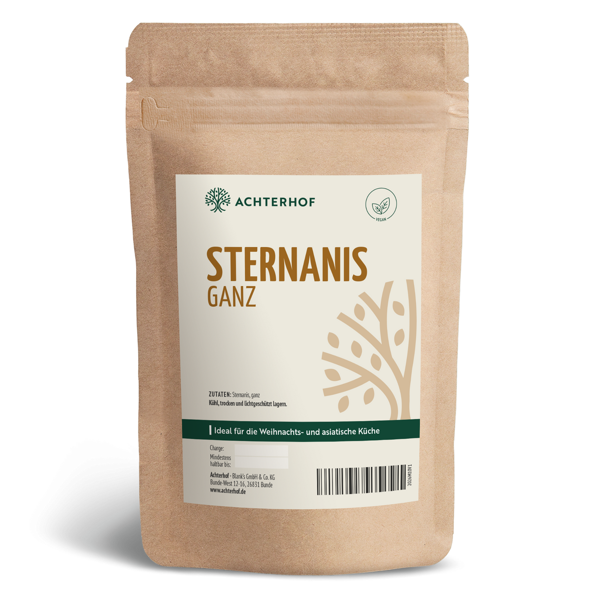 Sternanis ganz (1000g)