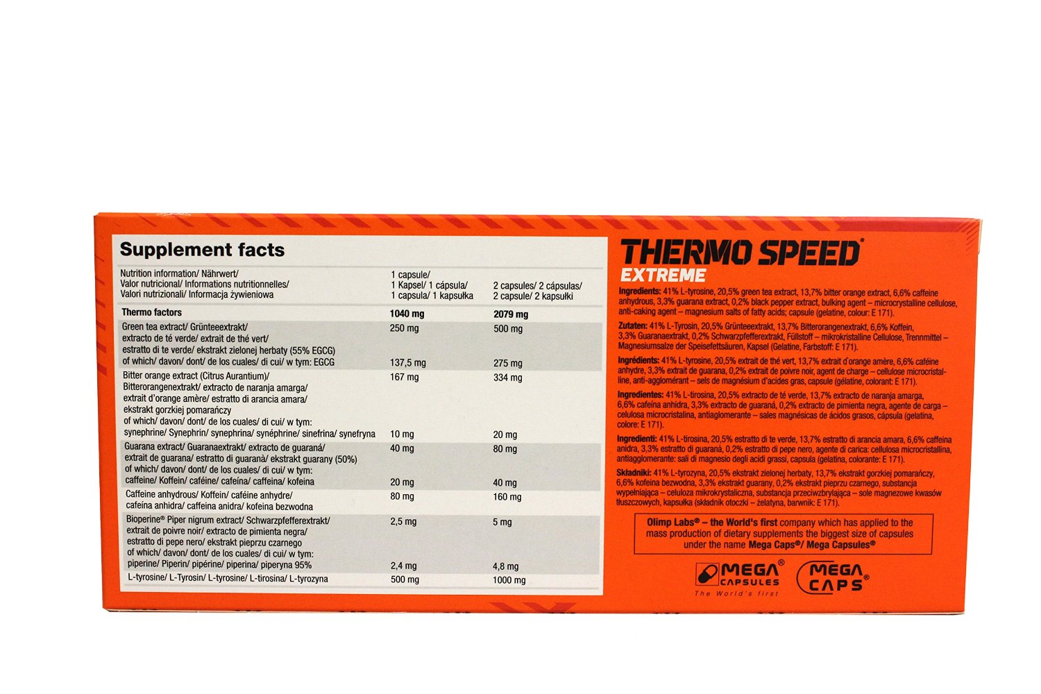 Thermo Speed Extreme Mega Caps (120 Kapseln)