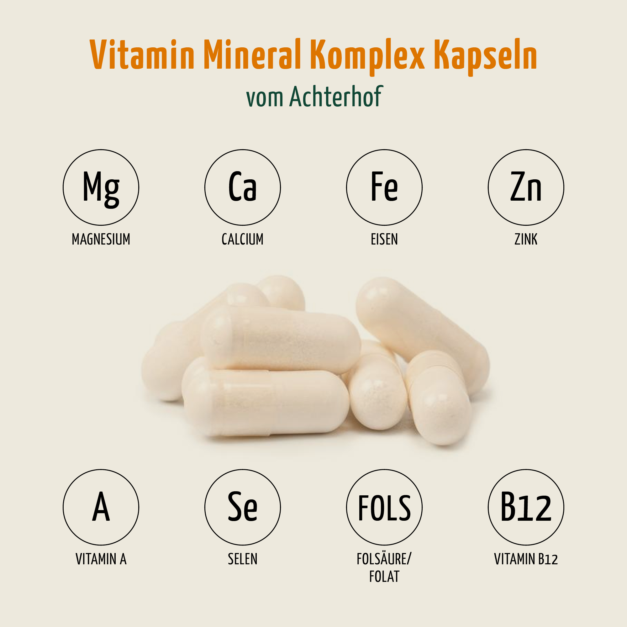Vitamin Mineral Komplex (150 Kapseln)