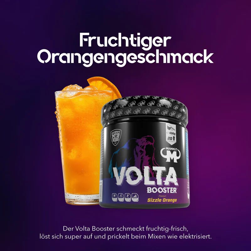 Volta Pre-Workout Booster Sizzle Orange (400g)