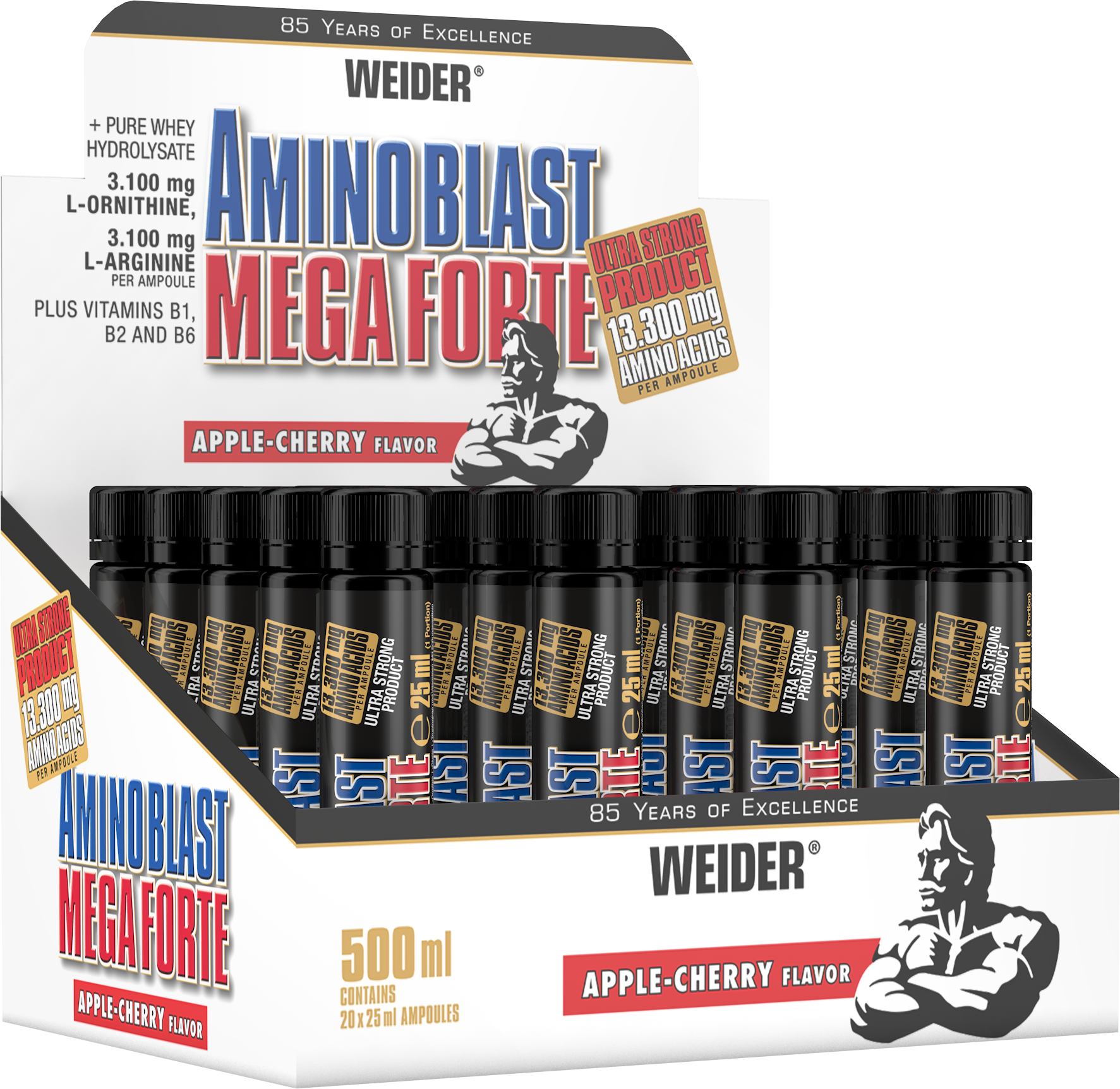 Amino Blast Mega Forte Apple-Cherry (20x25ml)