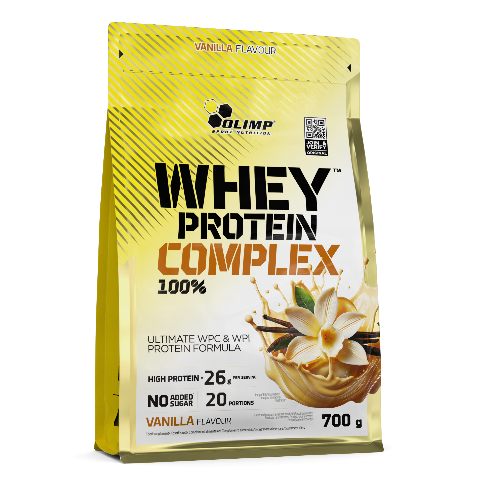 Whey Protein Complex 100% (700g) Vanille