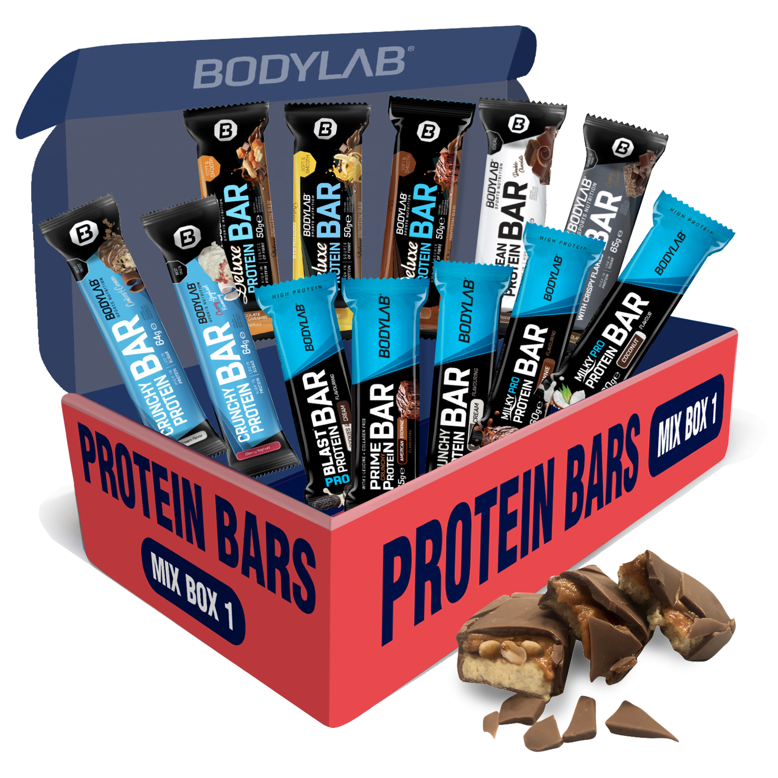 Protein Bar MIX BOX 1 (12x50g-65g)