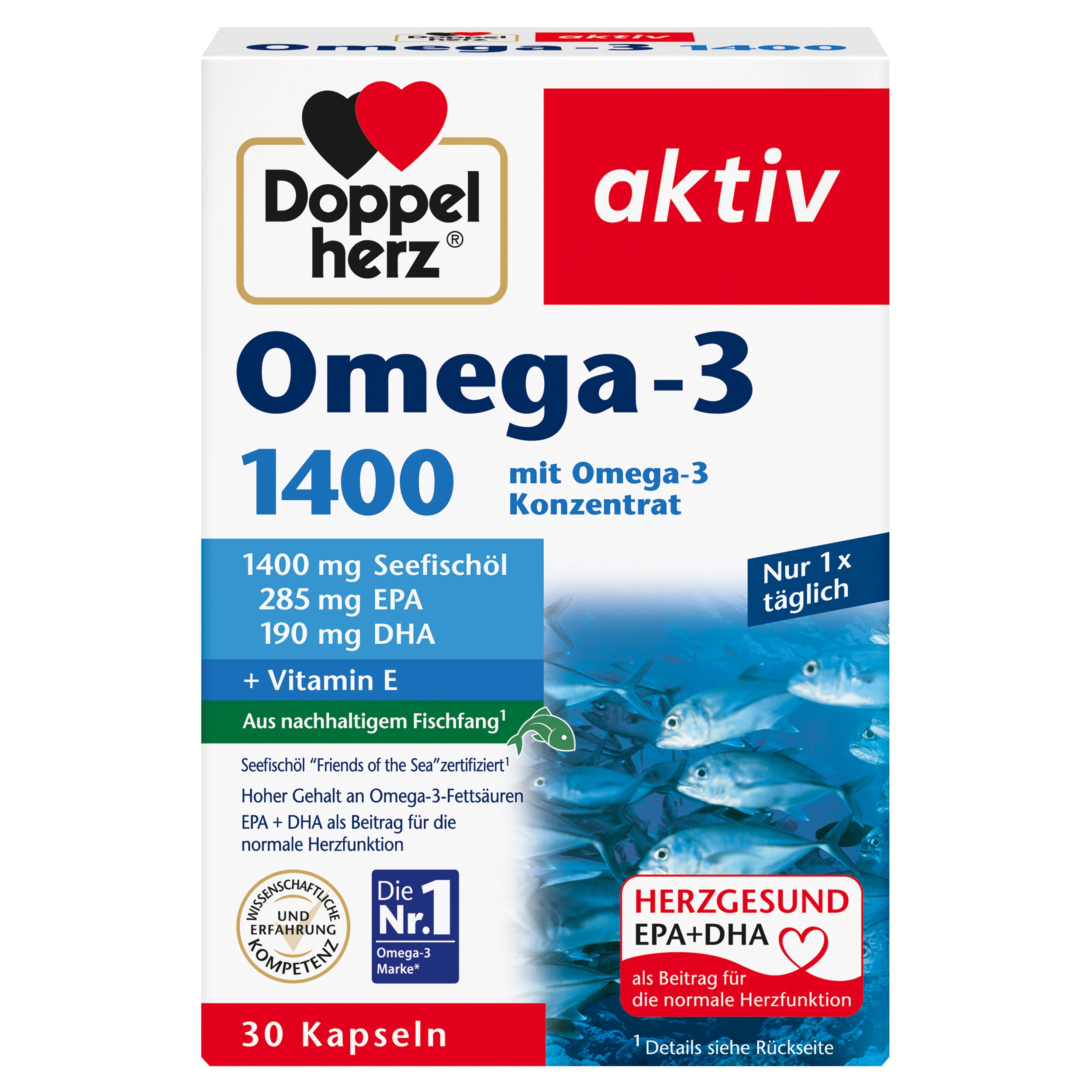 Omega-3 1400mg (30 Kapseln)
