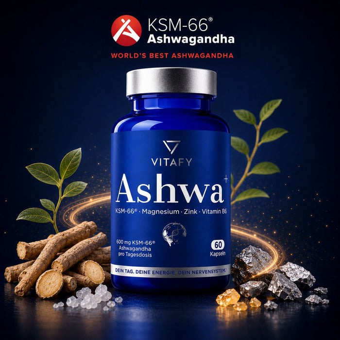 VITAFY Ashwa+ Ashwagandha KSM-66®