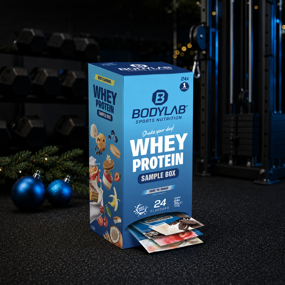 BODYLAB Whey Protein Adventskalender (24x30g)