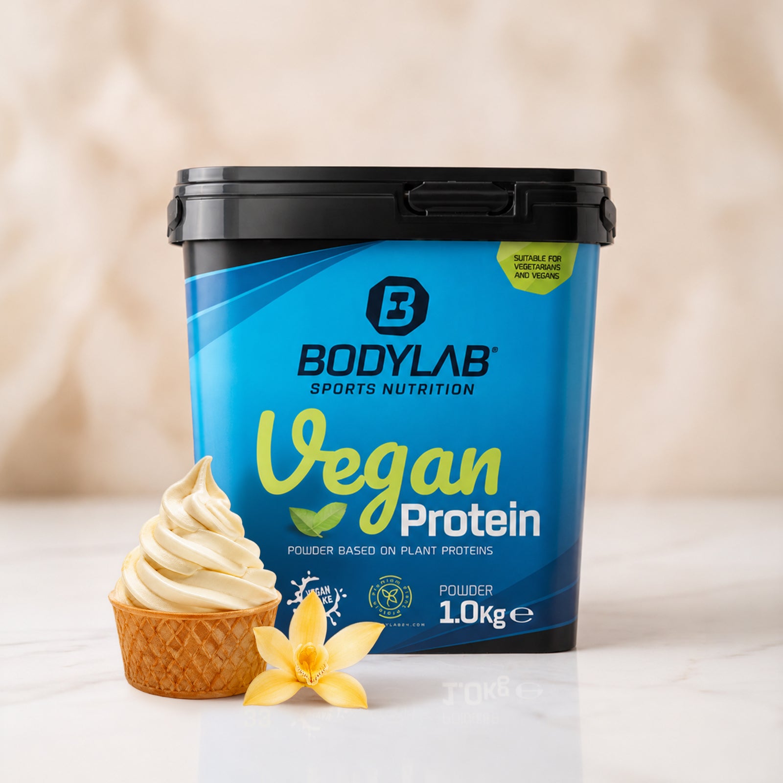 Vegan Protein (1000g) Vanille Softeis