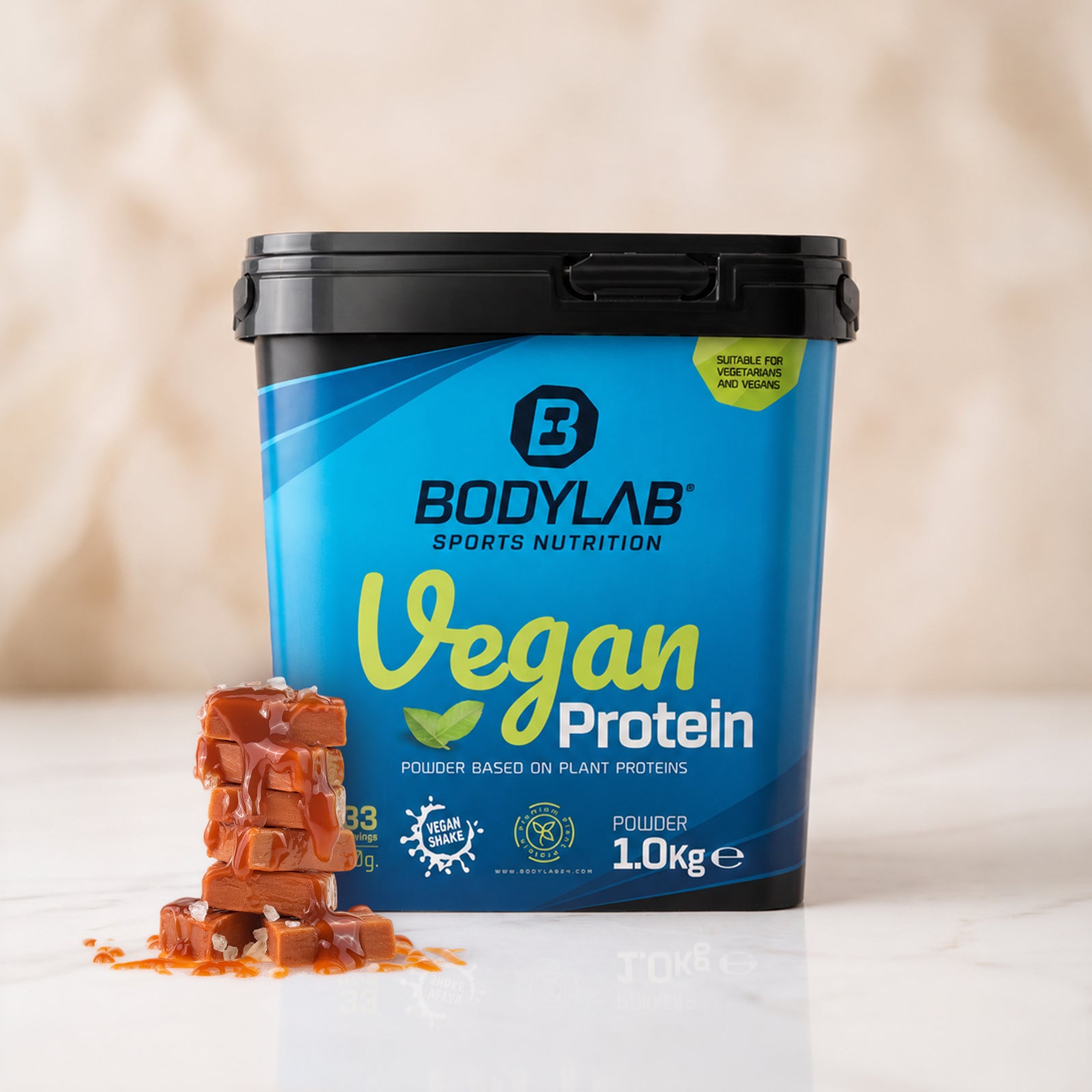 Vegan Protein (1000g) Salty Caramel