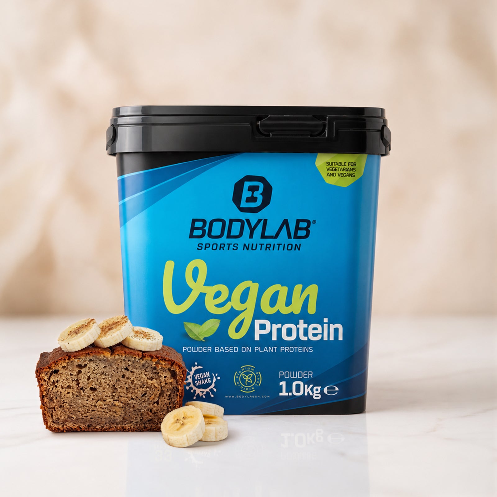 Vegan Protein (1000g) Bananenbrot