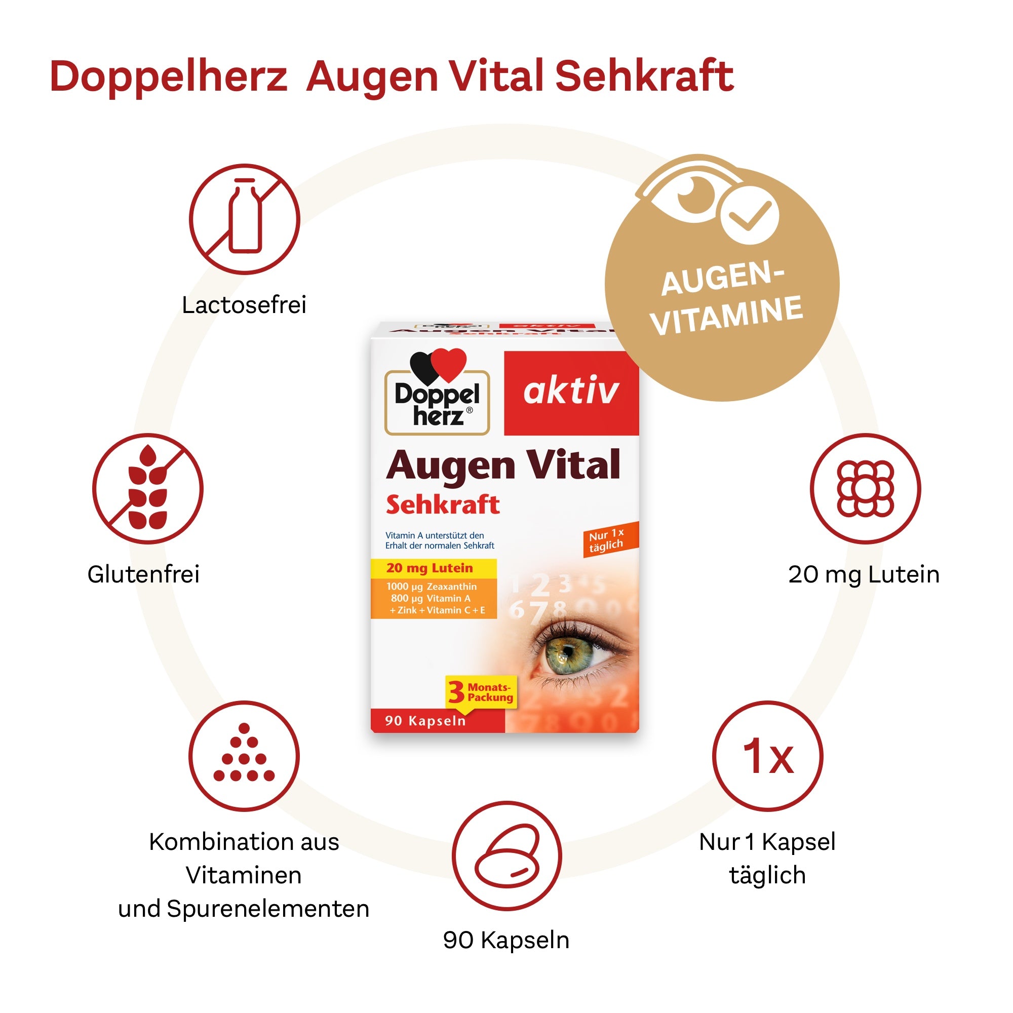 Augen Vital Kapseln (30 Kapseln)