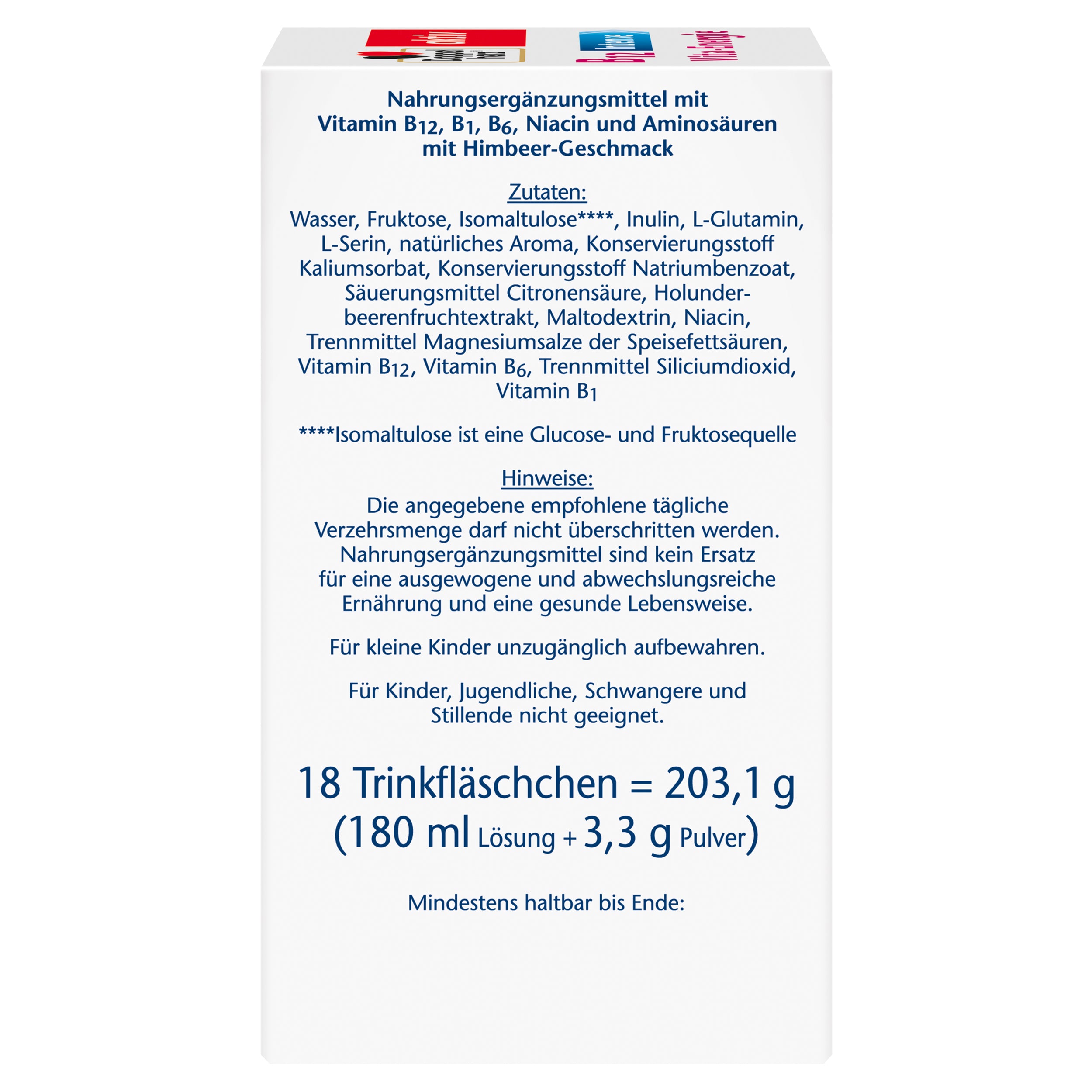 B12 Intense Vita-Energie Trinkampullen (18x10ml)