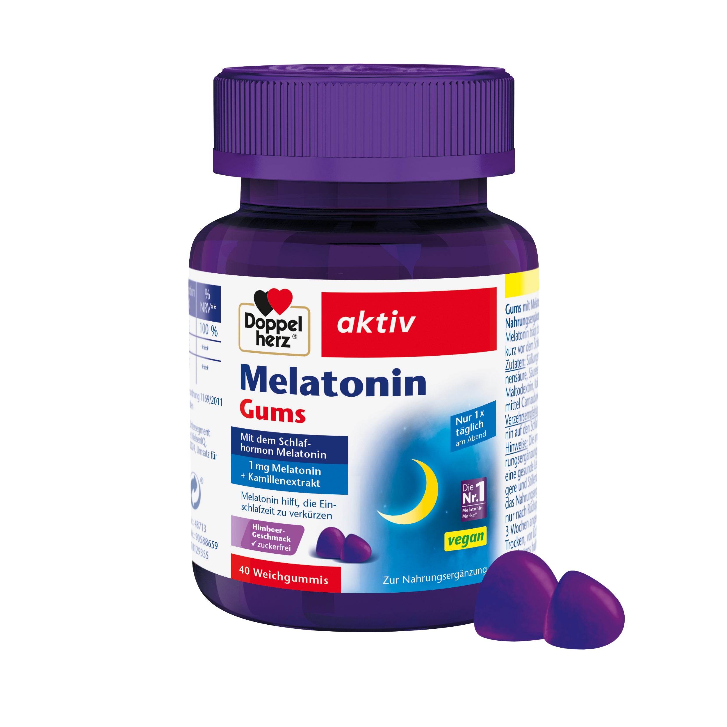 Melatonin Gums (40 Gums)