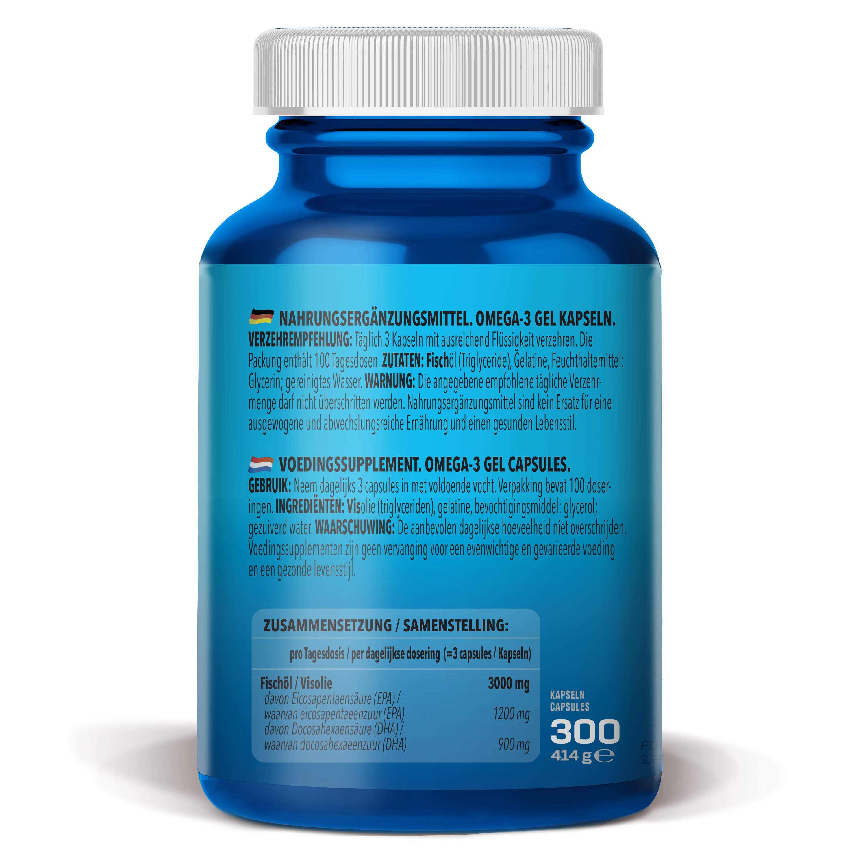 Omega-3 PRO (300 Kapseln)