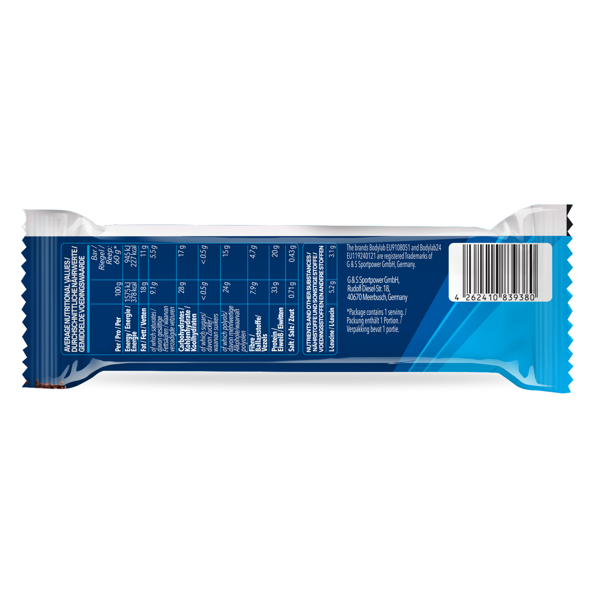 Prime Crunchy Protein Bar - American Brownie (12x60 g)
