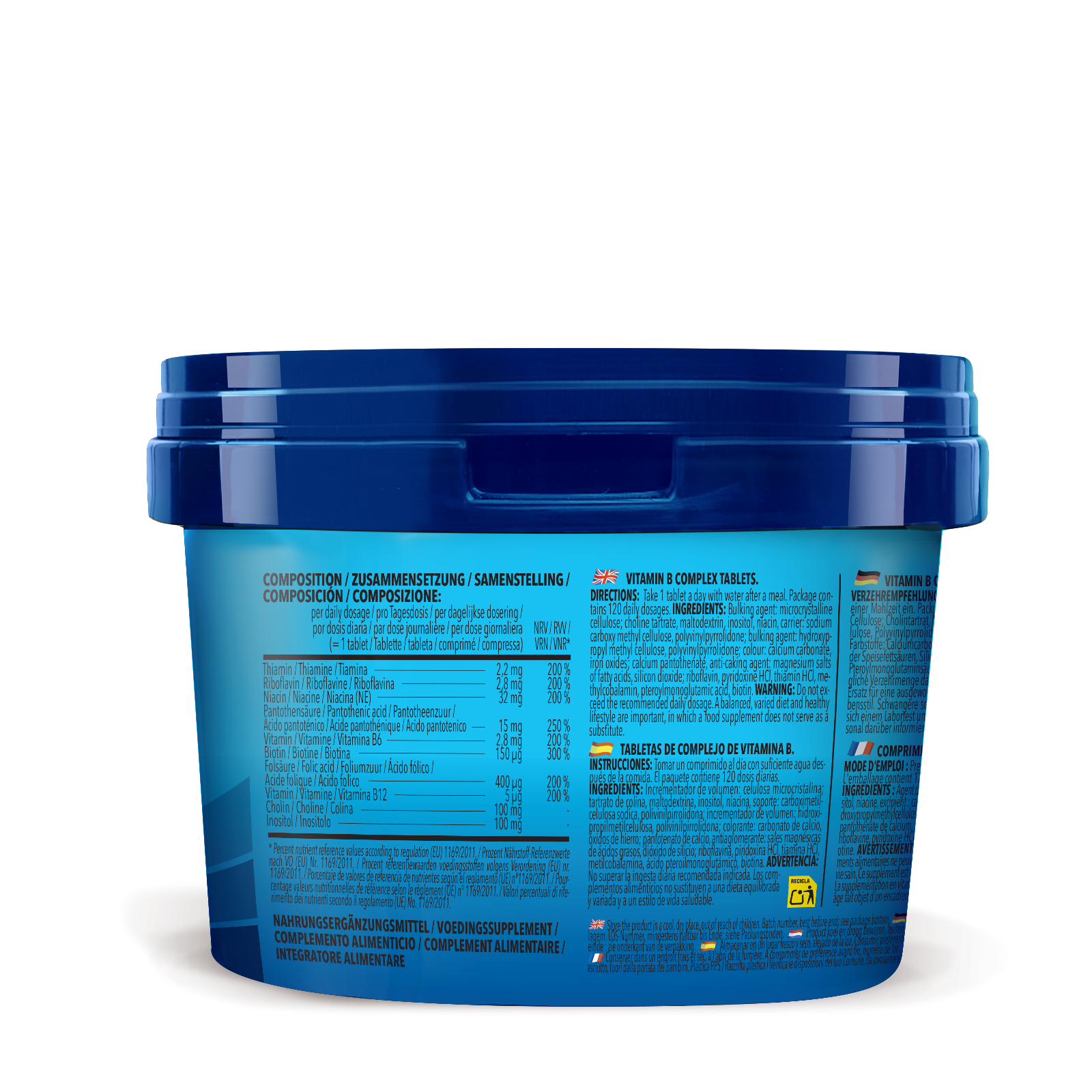 Vitamin B Complex (120 Tabletten)