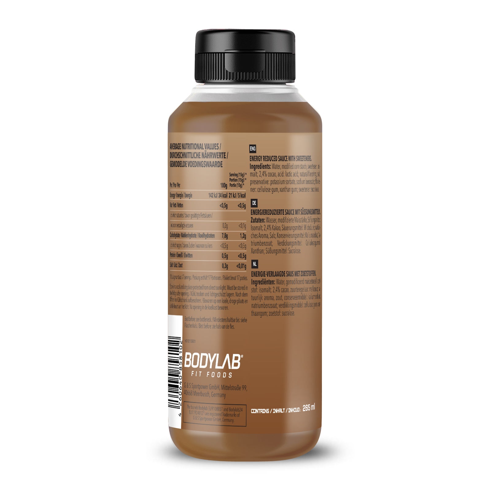 Zero Sauce (265ml) Schokolade