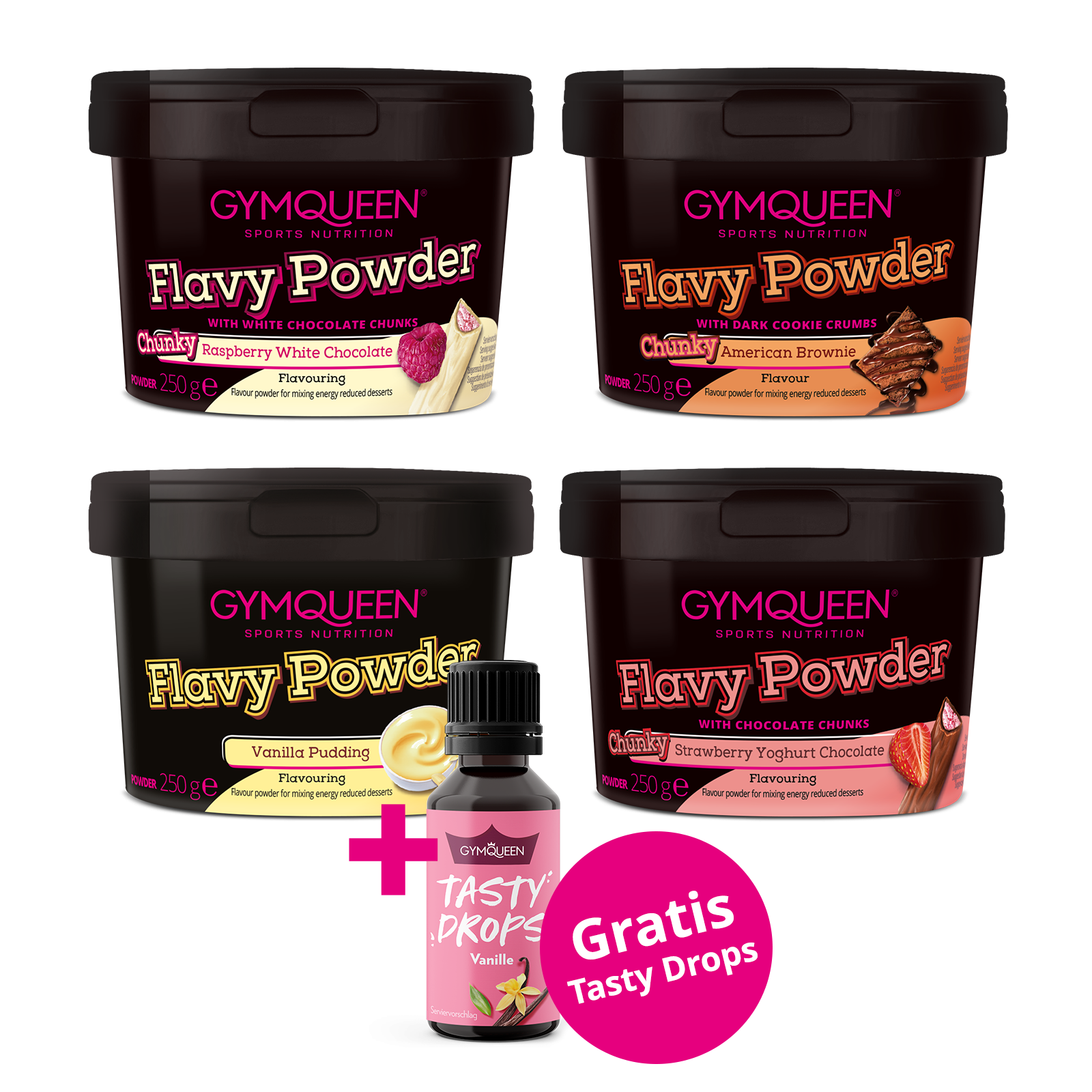 Flavy Powder 4er Pack