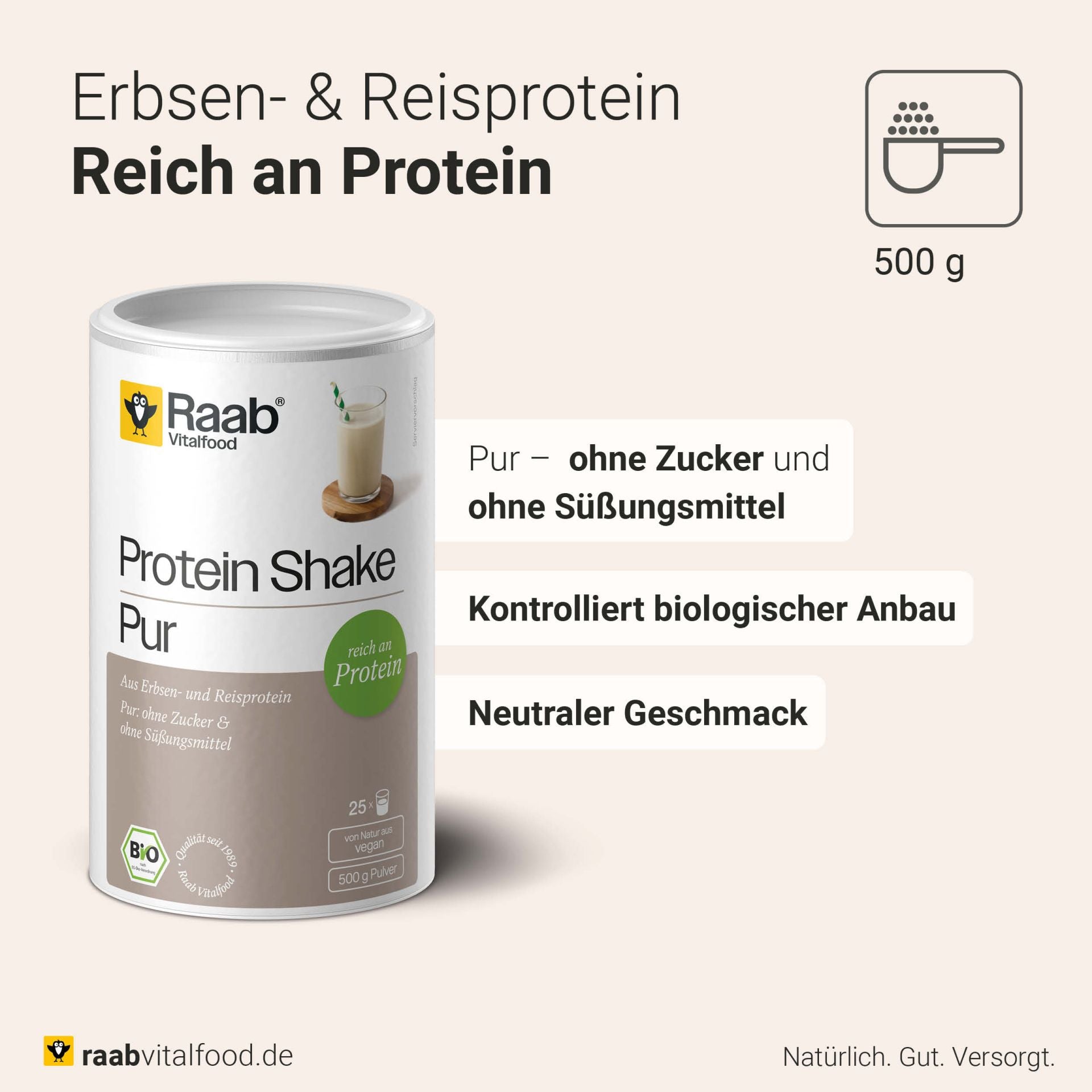 Bio Protein Shake Pure (500g)