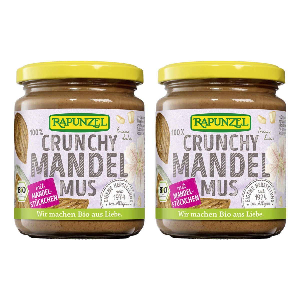2x Mandelmus Crunchy (2x250g)