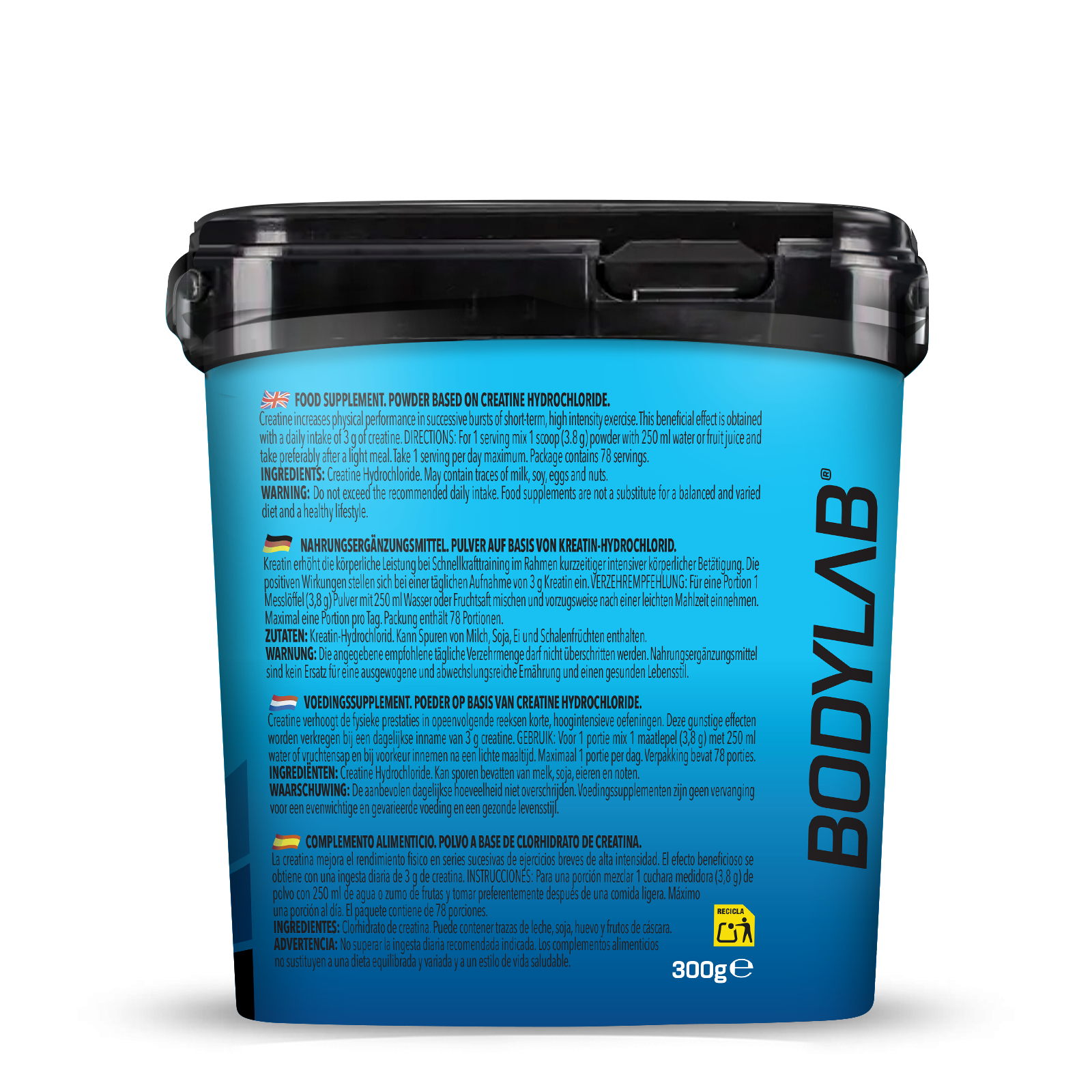 Creatine HCl Powder (300g)