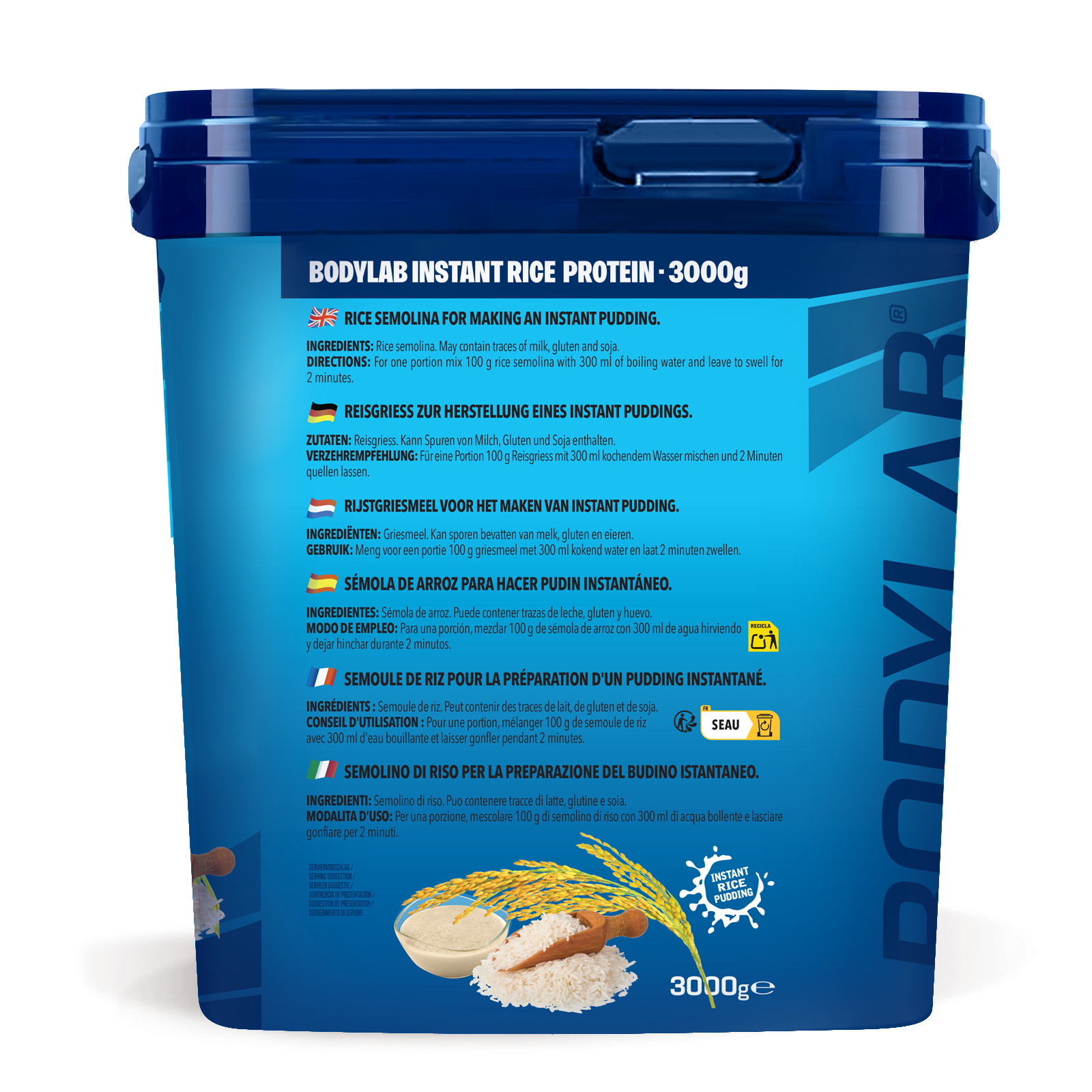 Instant Rice Pudding (3000g) Neutral