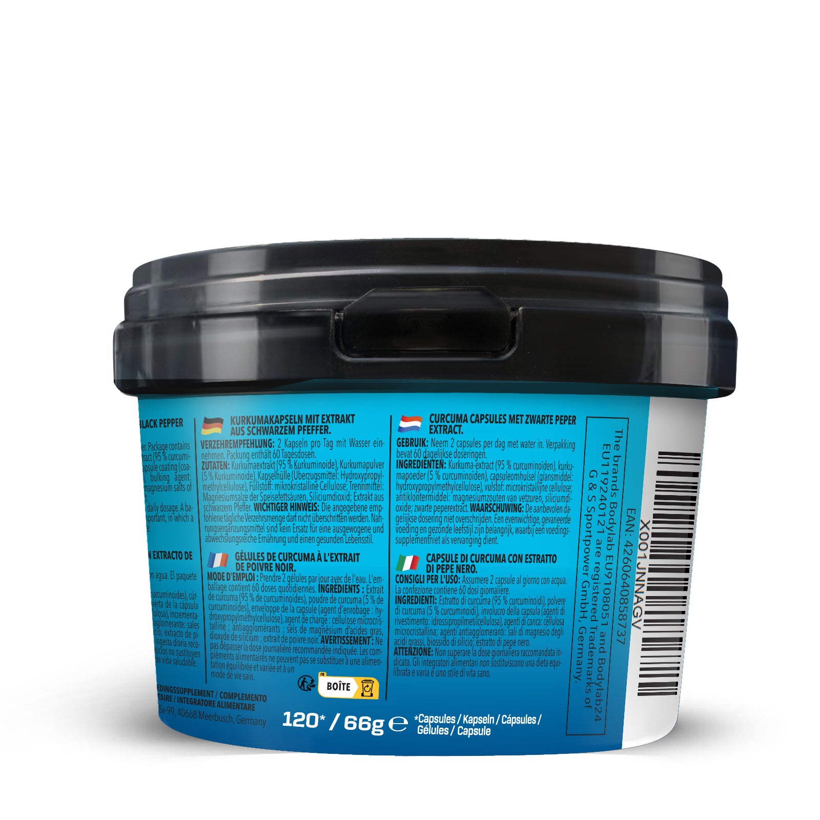 Kurkuma (Turmeric) (120 Kapseln)