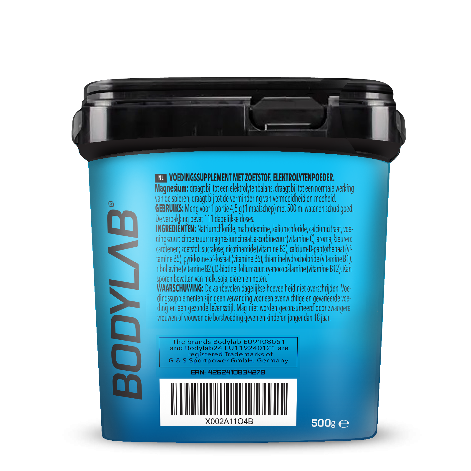 Electrolyte Powder (500g) - Orange Flavouring
