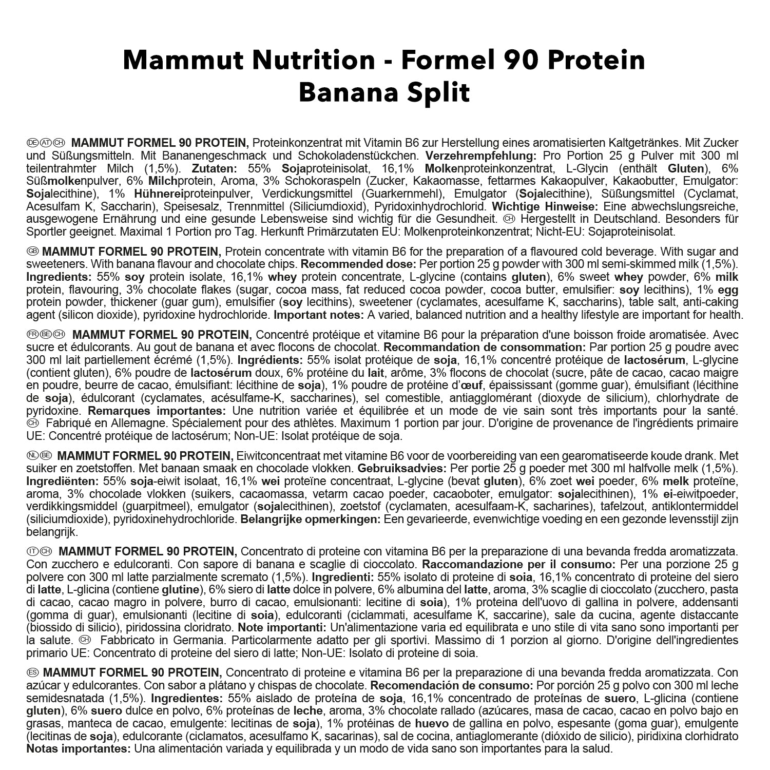 #Geschmack_Banana Split