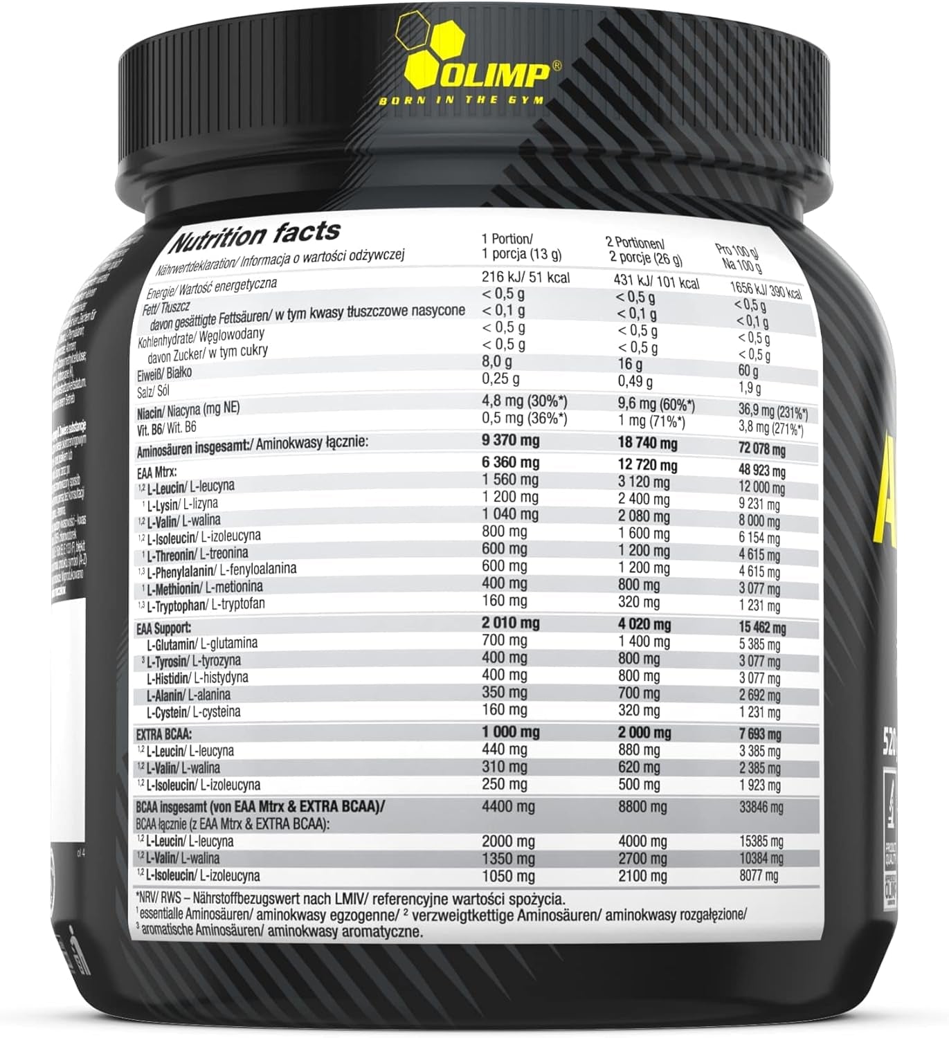 Amino EAA Xplode (520g) Ice Tea Peach